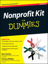 Nonprofit Kit For Dummies (eBook)